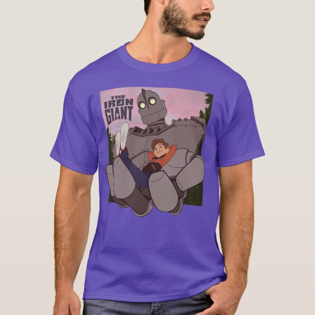 T-shirt Le cadeau géant de fer (Devant)