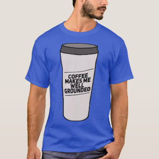 T-shirt Le Café Me Rend Belle Mug De Voyage Blanc