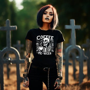 T-shirt Le café me rend plus gentil