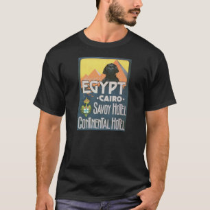 T-shirt Le Caire Egypte - art vintage d'affiche de voyage