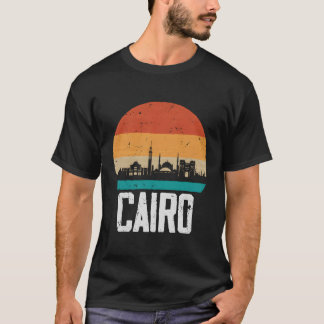 T-shirt Le Caire Egypte Skyline Le Caire