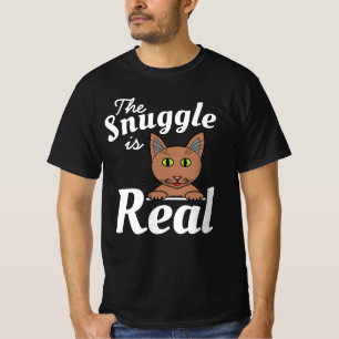 T-shirt Le Câlin est Réel Chat Mignon