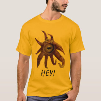 T-shirt Le calmar indique hé !