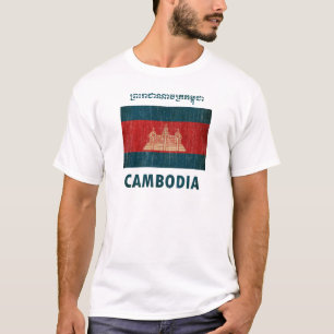 T-shirt Le Cambodge vintage