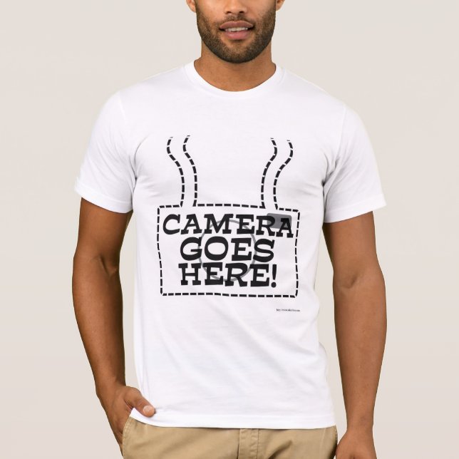 T-shirt Le Caméra ! (Devant)