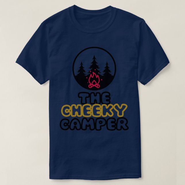 T-shirt le camper rigolo fait des citations (Design devant)