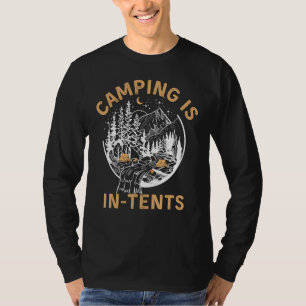 T-shirt Le Camping Est Dans Les Tentes Happy Camper Matchi
