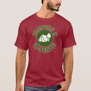 T-shirt le camping est des intentions