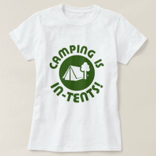 T-shirt le camping est des intentions