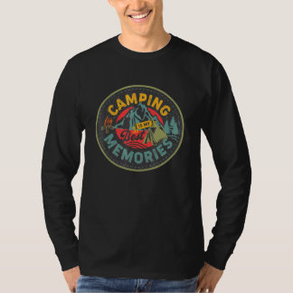T-shirt Le camping est mes meilleurs souvenirs de voyage e