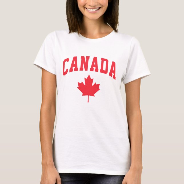 T-shirt Le Canada (Devant)