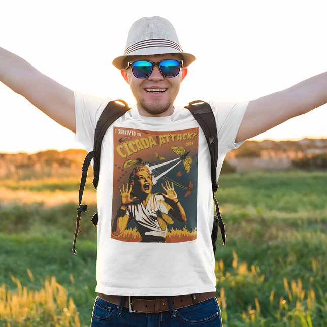 T-shirt Le Canada crie dame 2024 (Person wearing t-shirt)