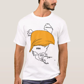 T-shirt Le Canada est aujourd'hui le coiffeur américain de