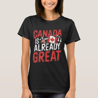 T-shirt Le Canada est génial et la fête de l'indépendance 