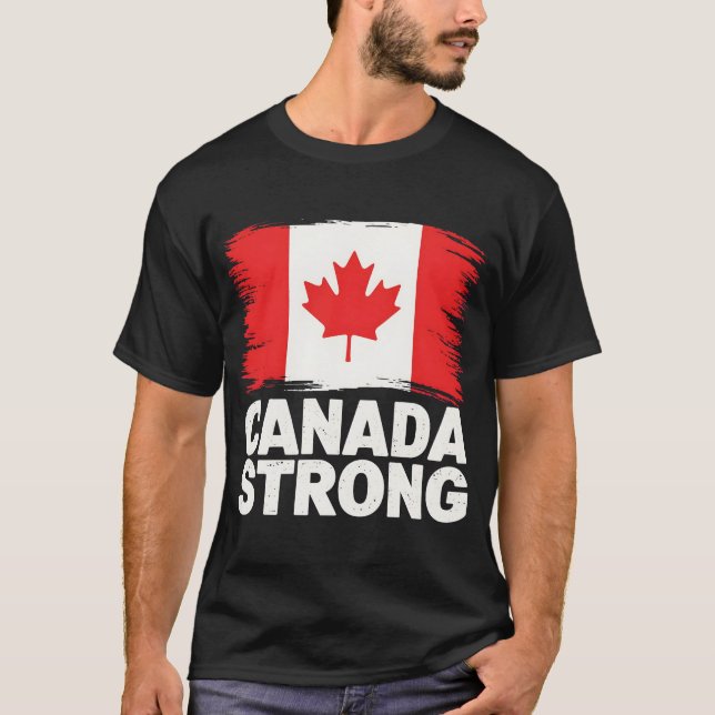 T-shirt Le Canada fort (Devant)