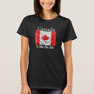 T-shirt Le Canada n'est pas à vendre