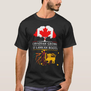 T-shirt Le Canadien développé avec le Sri Lankan enracine