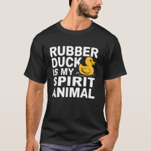 T-shirt Le canard est mon animal spirituel Cadeau drôle po