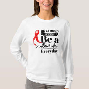 T-shirt Le Cancer de sang soit fort