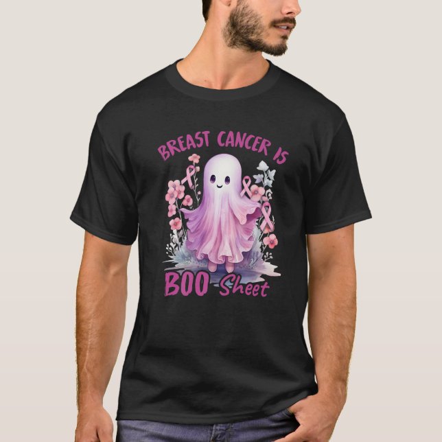 T-shirt Le Cancer Du Sein Est Botte Feuille Drôle Hallowee (Devant)