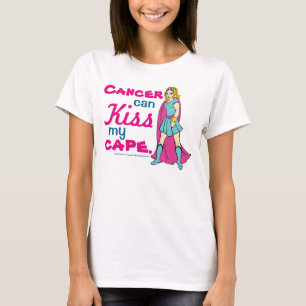 T-shirt Le cancer peut embrasser mon livre de Cape Comic T