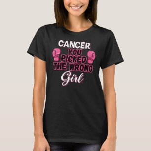 T-shirt Le cancer que vous avez attrapé les faux gants de 