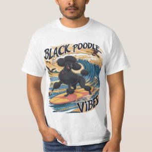 T-shirt Le caniche de surf