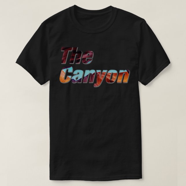T-shirt Le Canyon (Design devant)