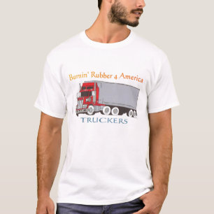 T-shirt Le caoutchouc 4 Amérique de Burnin