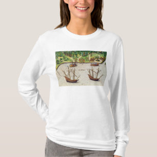 T-shirt Le cap de la Floride et de la rivière de dauphin