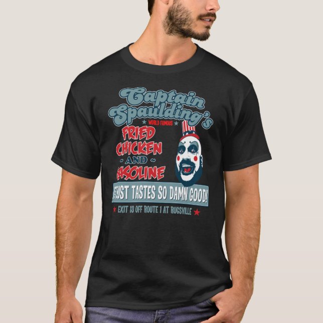 T-shirt Le capitaine Spaulting Devils rejette l'ami Chicke (Devant)