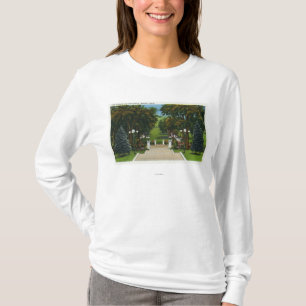 T-shirt Le capitol fait un pas vue du parc d'état