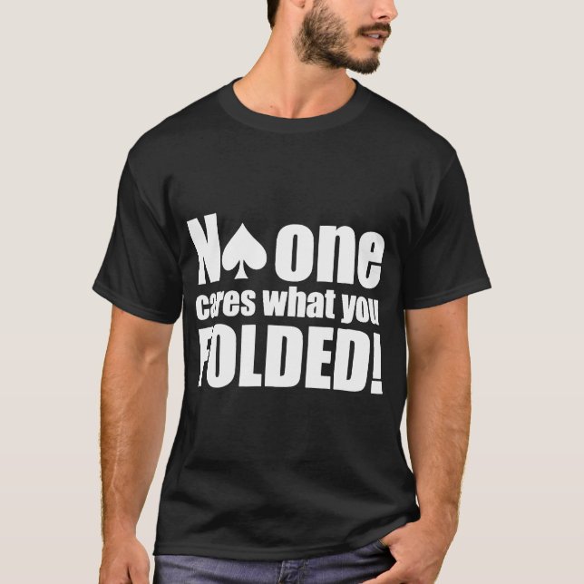 T-shirt Le casino drôle Las Vegas de tisonnier personne (Devant)