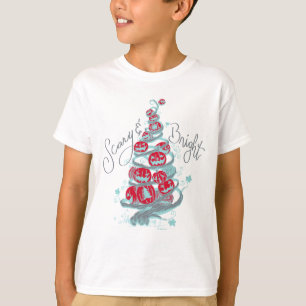 T-shirt Le cauchemar avant Noël   Effrayant et brillant