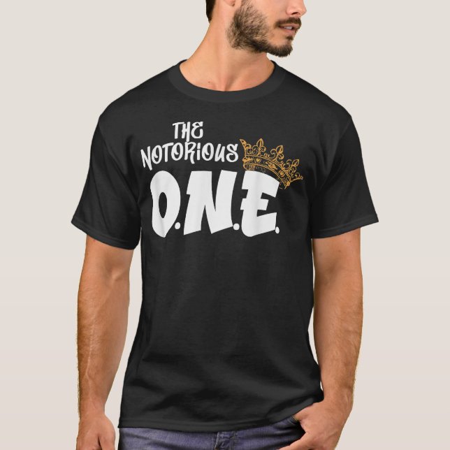 T-shirt Le Célèbre One First Birthday tenue Hip hop Bo (Devant)
