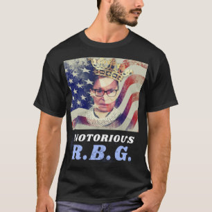 T-shirt Le célèbre RGB Ruth Bader Ginsburg Feminist Politi