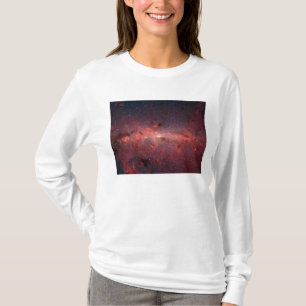 T-shirt Le centre de la galaxie de manière laiteuse