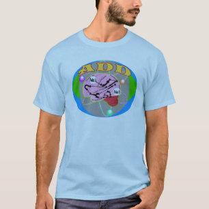 T-shirt Le cerveau avec S'AJOUTENT