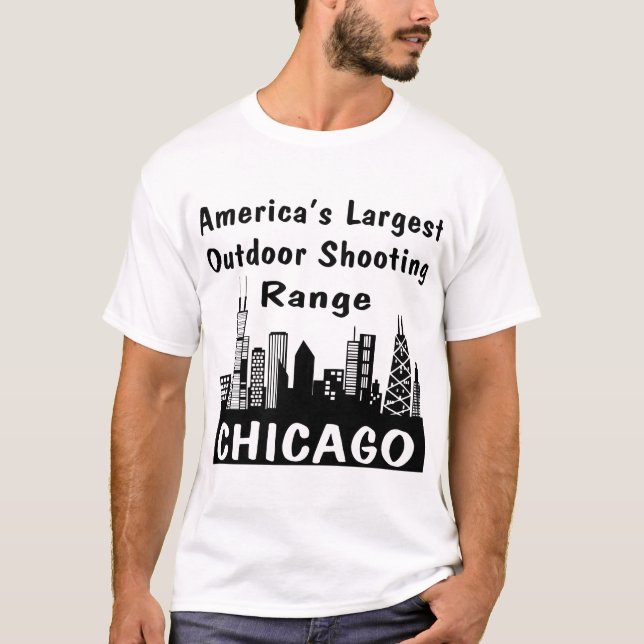 T-shirt Le champ de tir extérieur le plus étendu de (Devant)