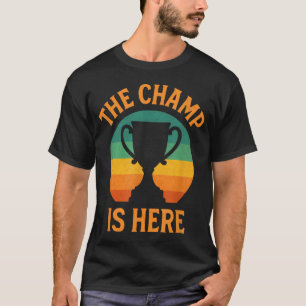 T-shirt Le Champ Est Ici - Retro Fantasy Football