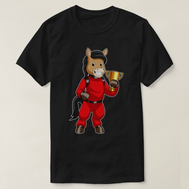T-shirt Le champion de Horse (Design devant)