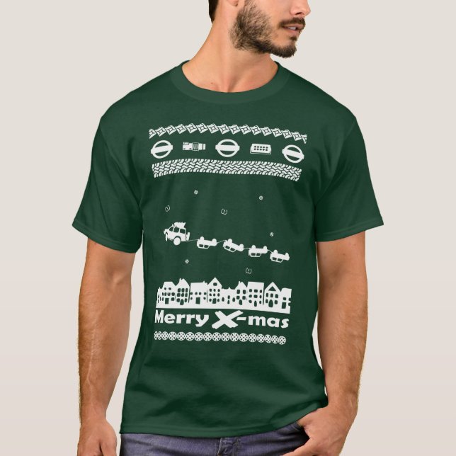 T-shirt Le chandail laid de Noël (2ème GEN 2005-2015) (Devant)