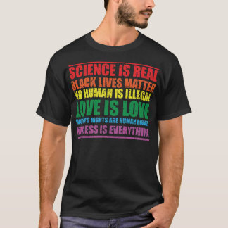 T-shirt le changement climatique est réel