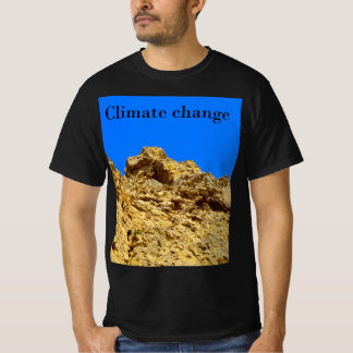 T-shirt Le changement climatique s'occupe de l'environneme