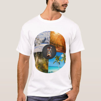 T-shirt Le changement est la seule constante – Roue des qu