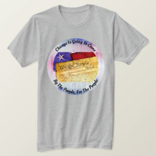 T-shirt Le changement va arriver - par et pour les gens