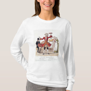 T-shirt Le chanteur de rue, gravé par Alois Senefelder