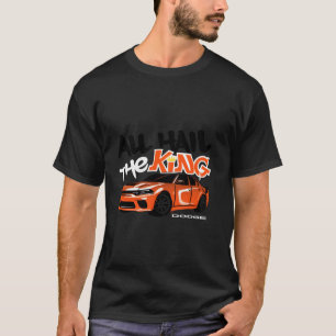 T-shirt Le Chargeur De Dodge King Daytona Tous Hail Le Roi