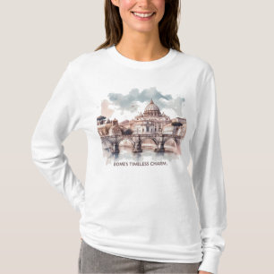 T-shirt Le charme intemporel de Rome. Italie Europe