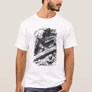 T-shirt Le charpentier, détail d'un retable